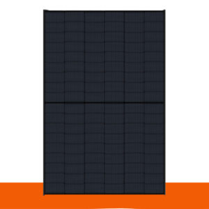 Solarmodul 440 Wp, 2x2 mm Doppelglas-Modul, fullblack, schwarzer Keramikdruck, TOPCON