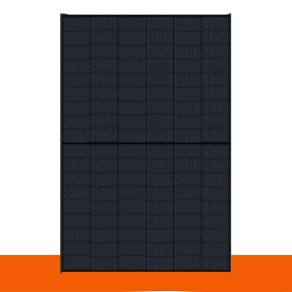 Solarmodul 440 Wp, 2x2 mm Doppelglas-Modul, fullblack, schwarzer Keramikdruck, TOPCON
