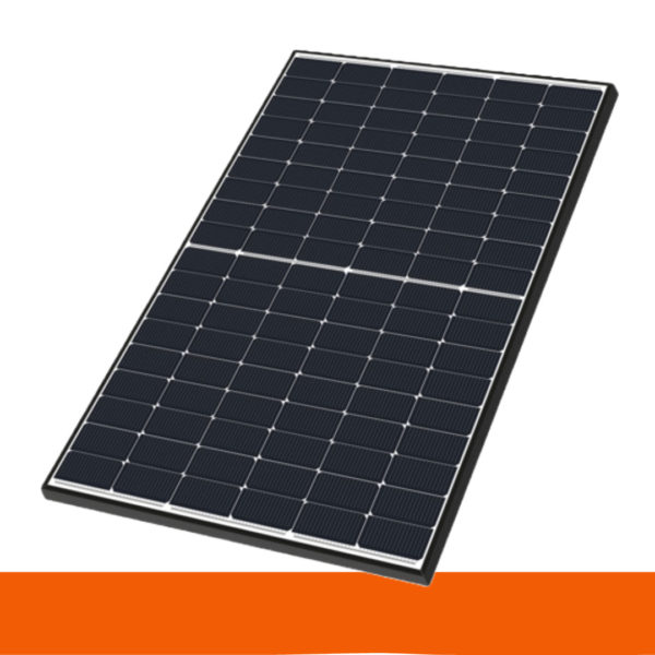 440 Wp HC, 3,2 mm Glas-Modul, Zebra, schwarzer Rahmen, weiße Rückseitenfolie, TOPCON